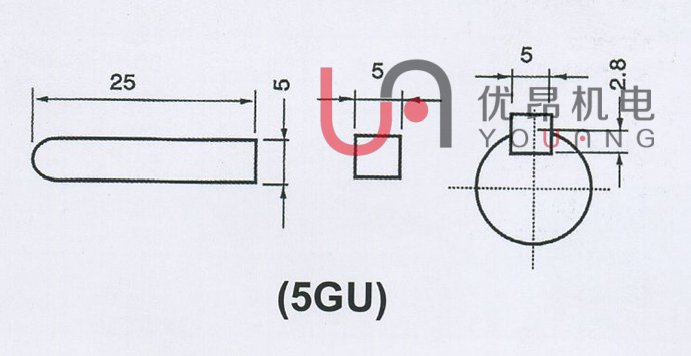 微型减速机 5GU10K